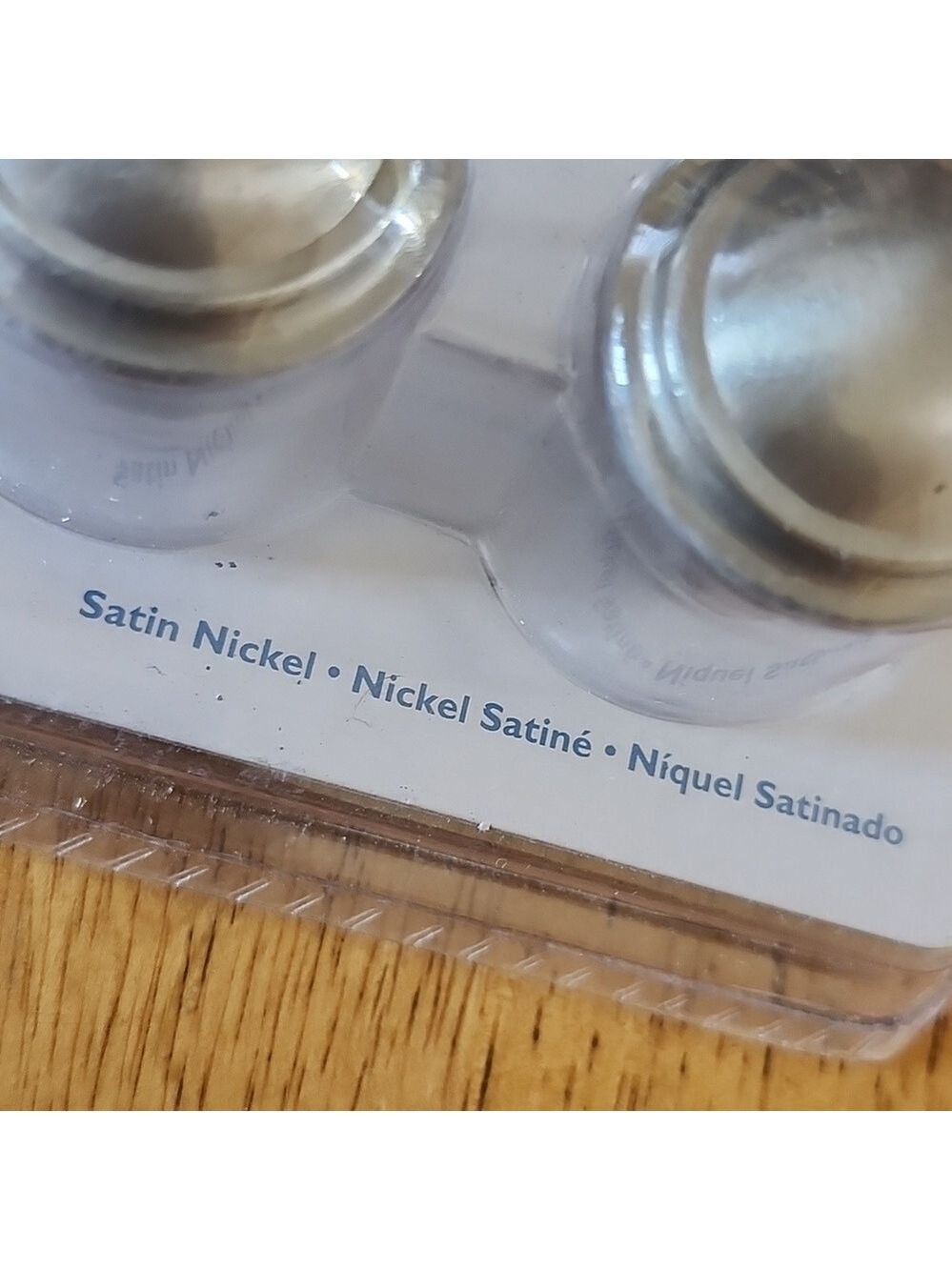 Cabinet Knobs Drawer Pulls Satin Nickle Set of 10 New Brainerd Capital Knob 1.25 - Picture 3 of 15